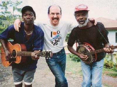 you meet pickers in the strangest places (photo: Deb Radway)